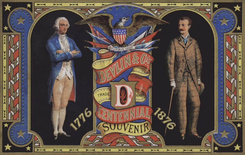 Americké dvousté výročí, 1776, 1876 od American School