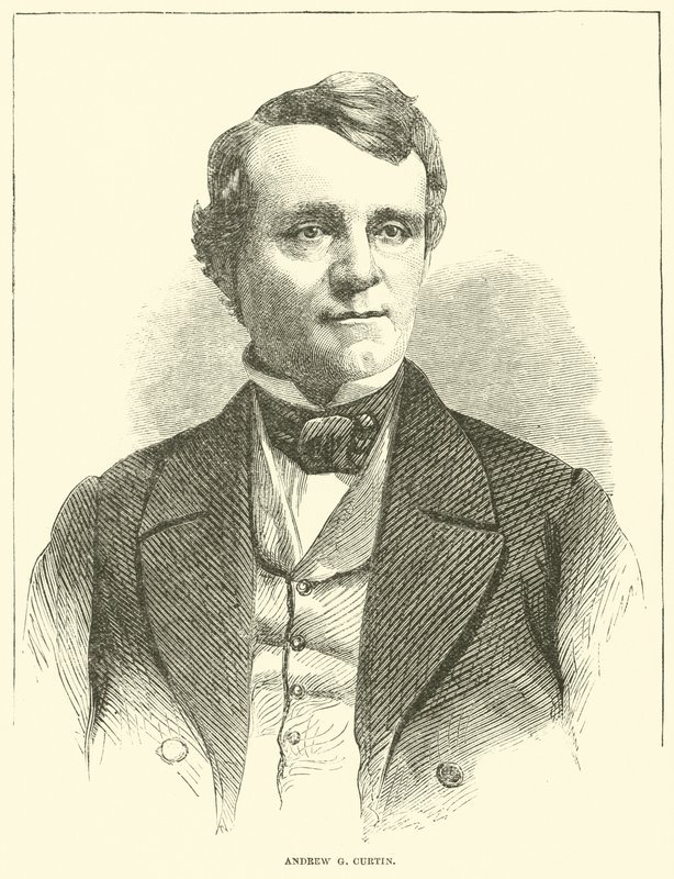 Andrew G Curtin, prosinec 1863 od American School