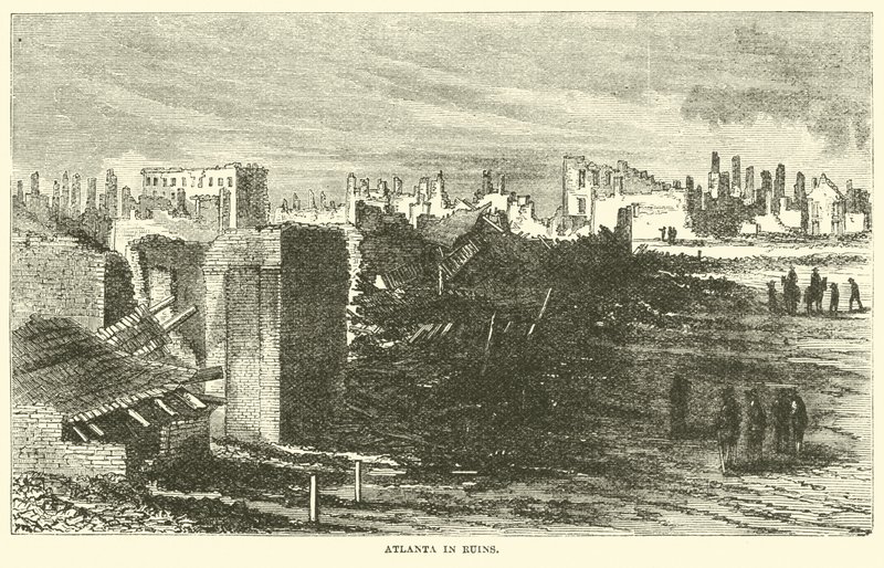 Atlanta v troskách, listopad 1864 od American School