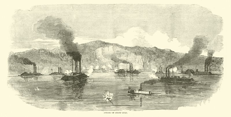 Útok na Grand Gulf, duben 1863 od American School