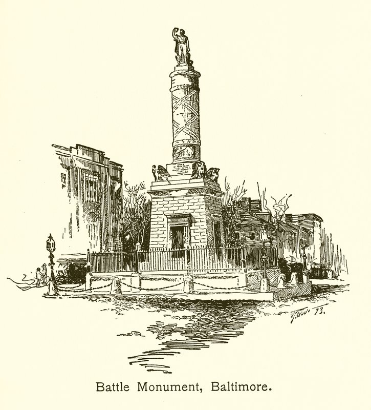 Bitevní památník, Baltimore od American School