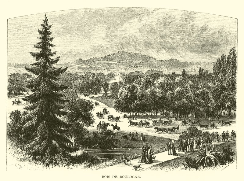 Boulogneský les od American School