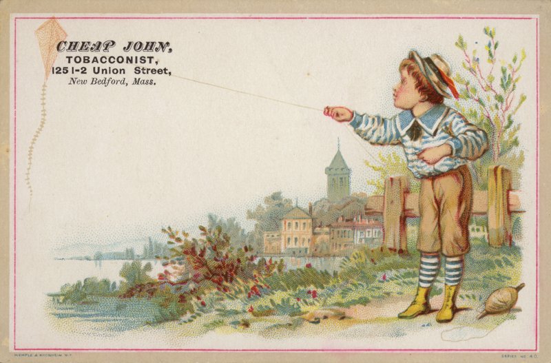 Kluk létající drak vedle jezera od American School