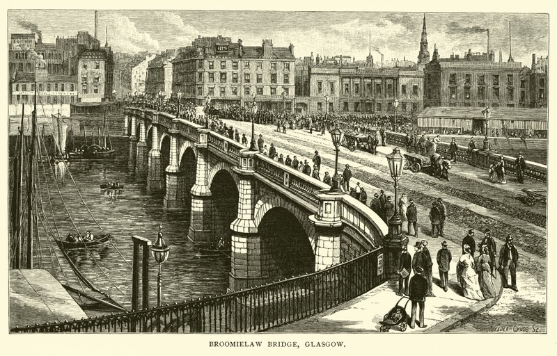 Broomielaw Bridge, Glasgow od American School