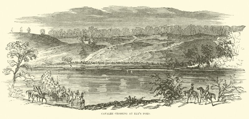 Přejezd kavalérie u Elys Ford, leden-duben 1863 od American School