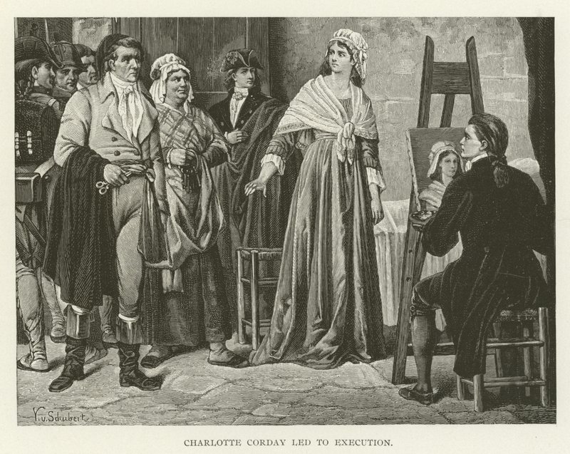Charlotte Corday vedla k popravě od American School