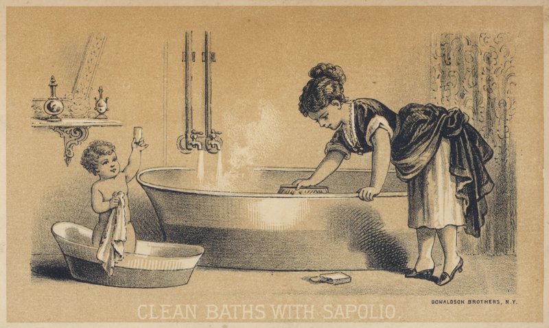 Čisté vany s Sapolio od American School