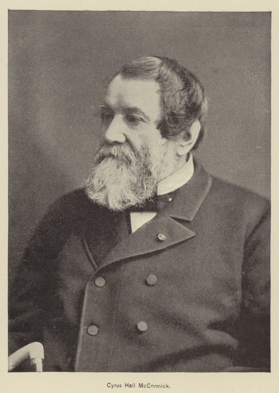 Cyrus Hall McCormick (rytina) od American School