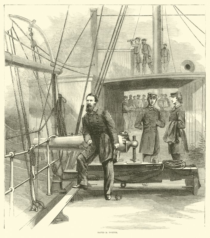 David D Porter, leden 1865 od American School