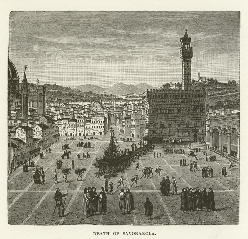 Smrt Savonaroly od American School