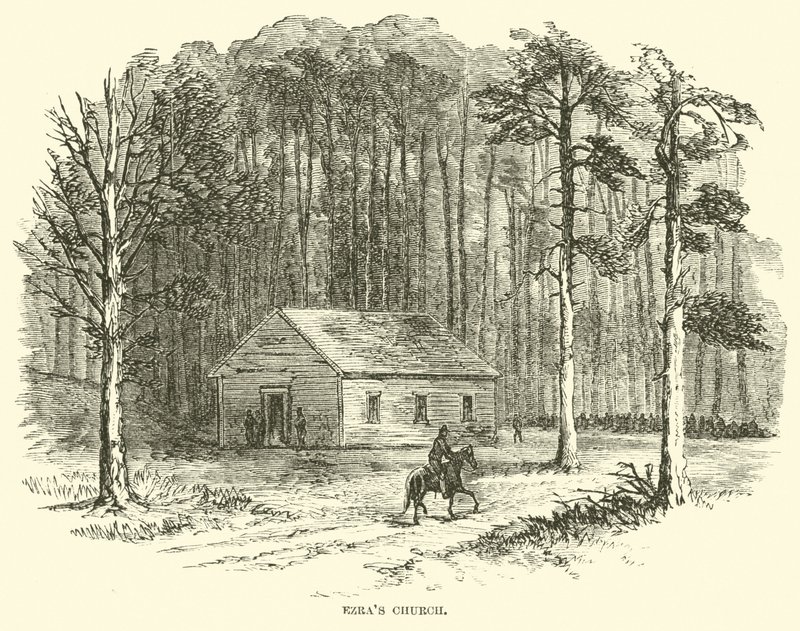 Ezras Church, srpen 1864 od American School