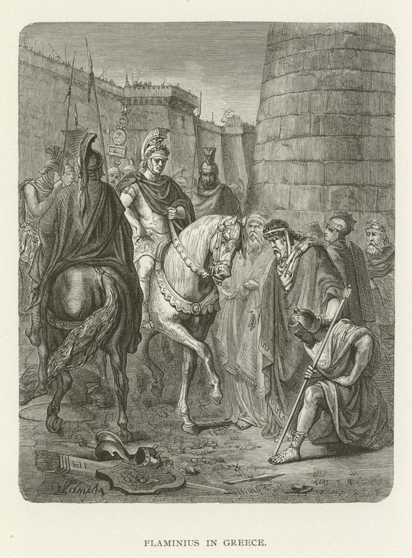 Flaminius v Řecku od American School