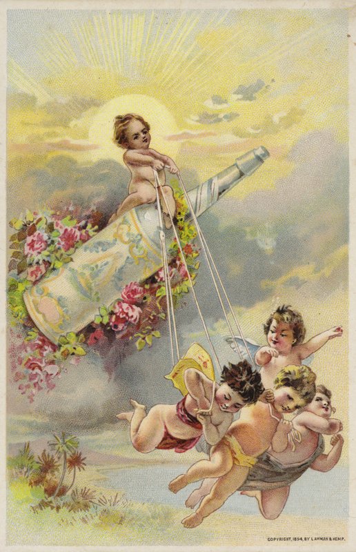 Létající cherubové od American School
