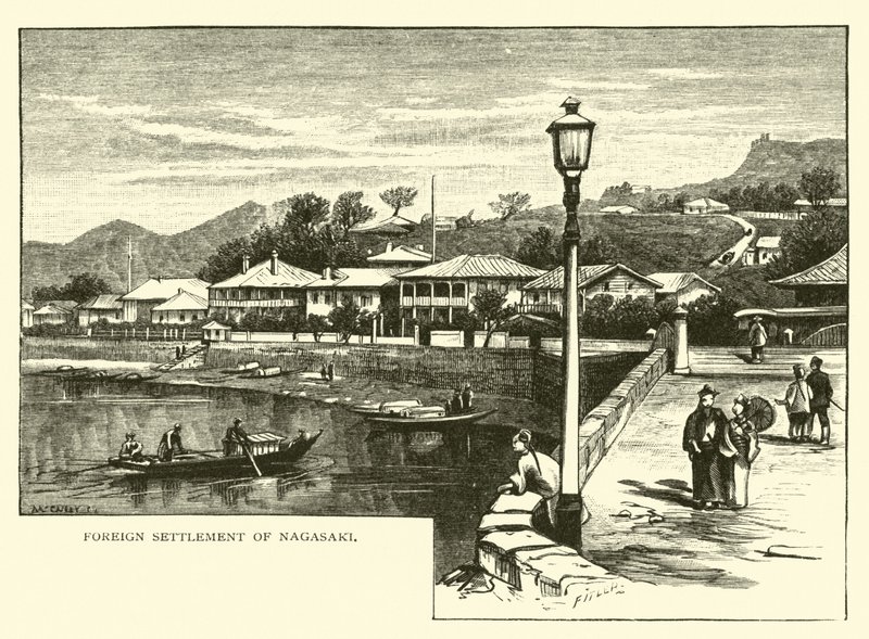 Zahraniční osada Nagasaki od American School