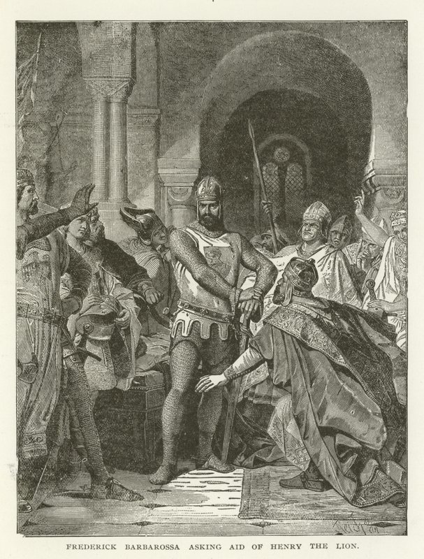 Frederick Barbarossa požádal o pomoc Jindřicha Lva od American School