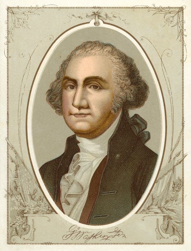 George Washington (chromolitho) od American School