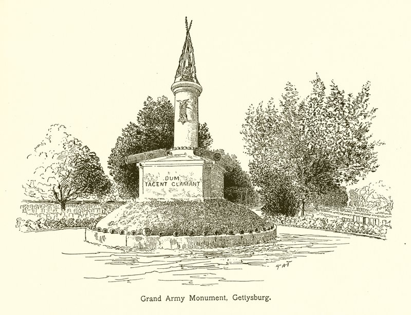 Velký armádní památník, Gettysburg od American School