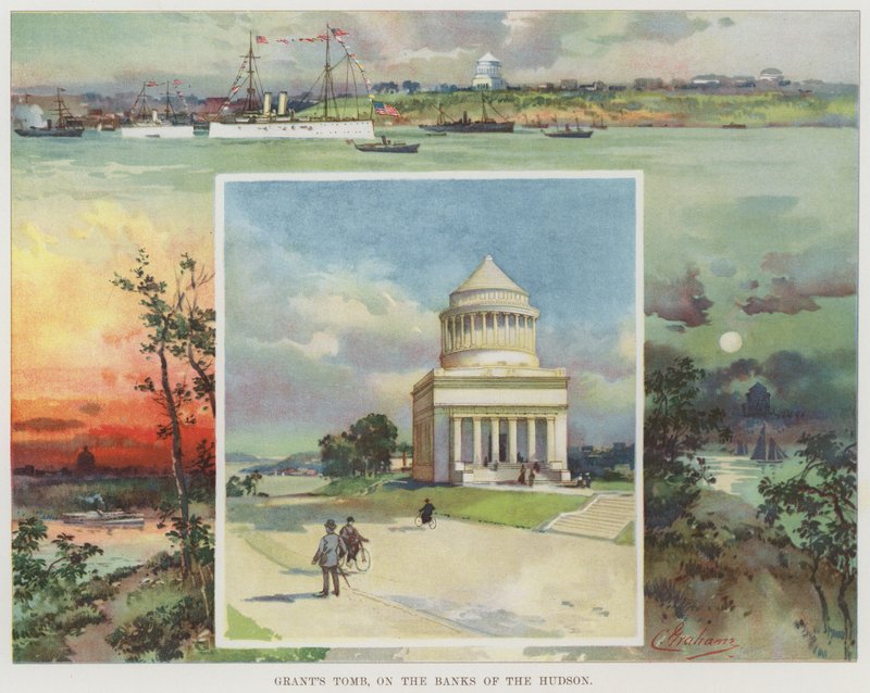 Grantova hrobka na břehu Hudsonu od American School