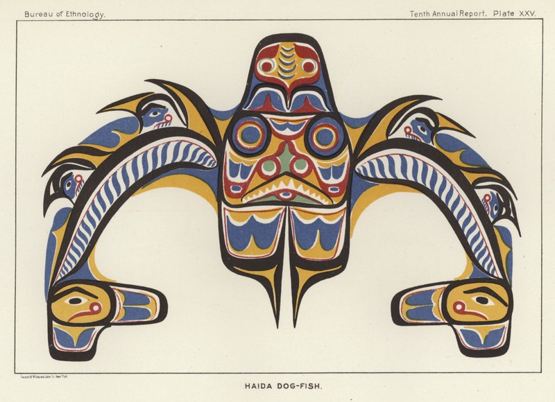 Haida Pes-ryba od American School