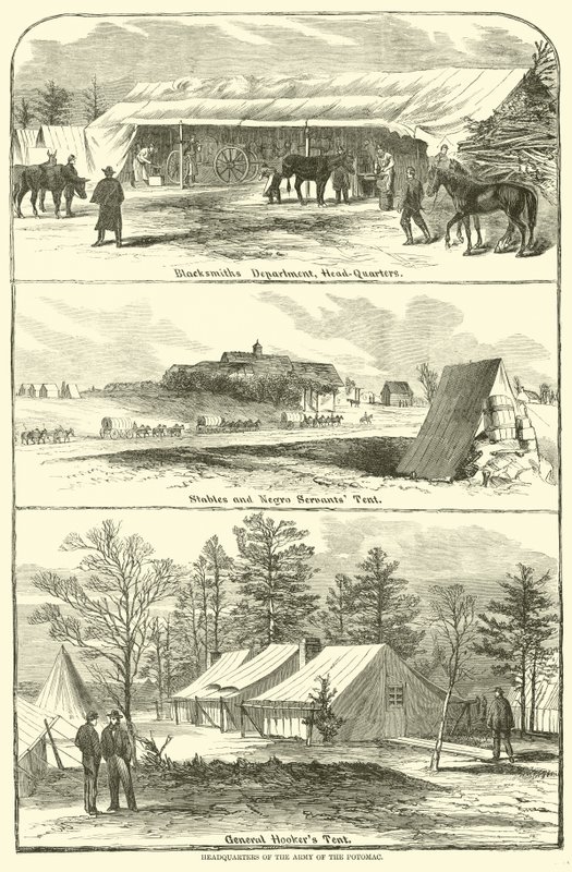 Velitelství armády Potomac, leden-duben 1863 od American School