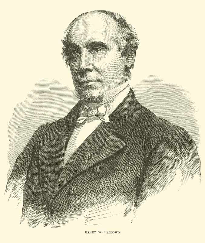 Henry W Bellows, květen 1865 od American School