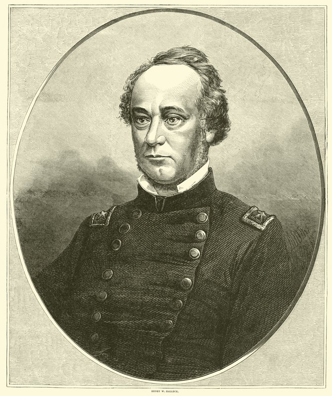 Henry W Halleck, červenec 1862 od American School