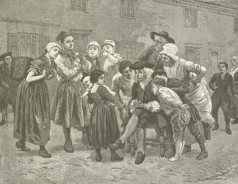 Hogarth načrtl dálnici Queenborough od American School