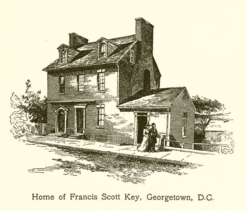 Domov Francise Scotta Keye, Georgetown, DC od American School