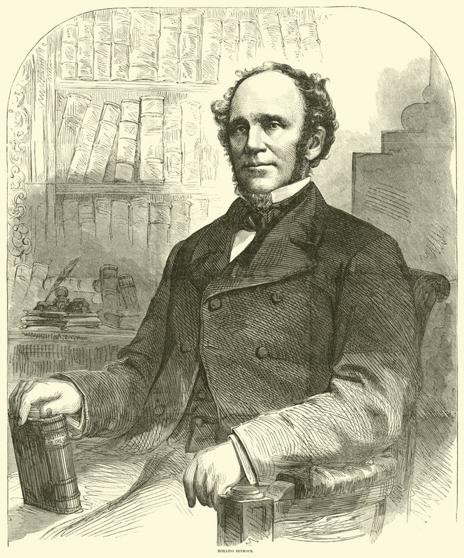 Horatio Seymour, červenec 1863 od American School