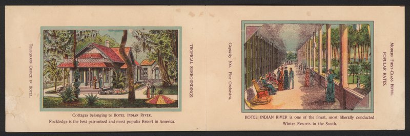 Hotel Trade Card (barevné rytí) od American School