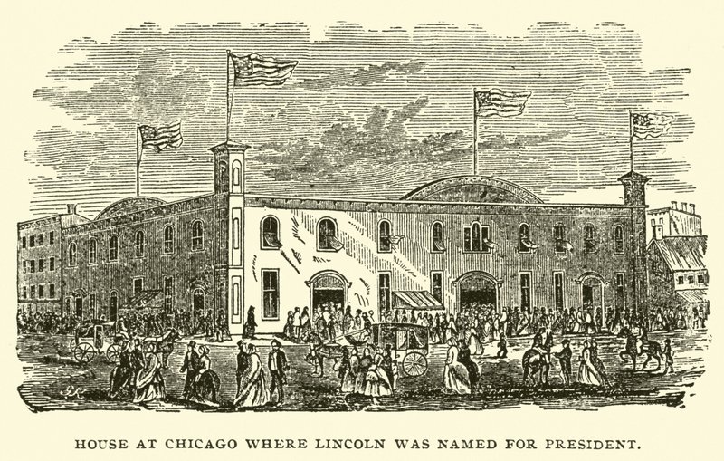 Dům v Chicagu, kde byl Lincoln jmenován prezidentem od American School