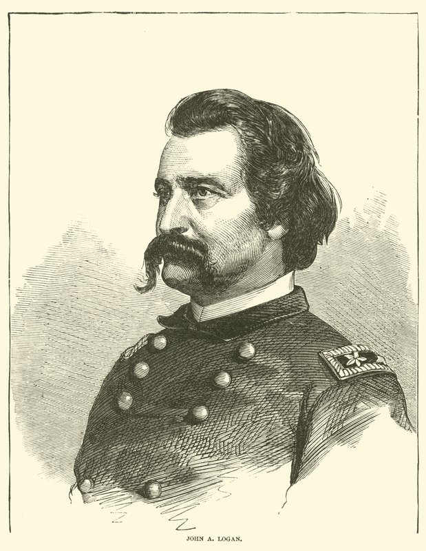 John A Logan, květen 1863 od American School