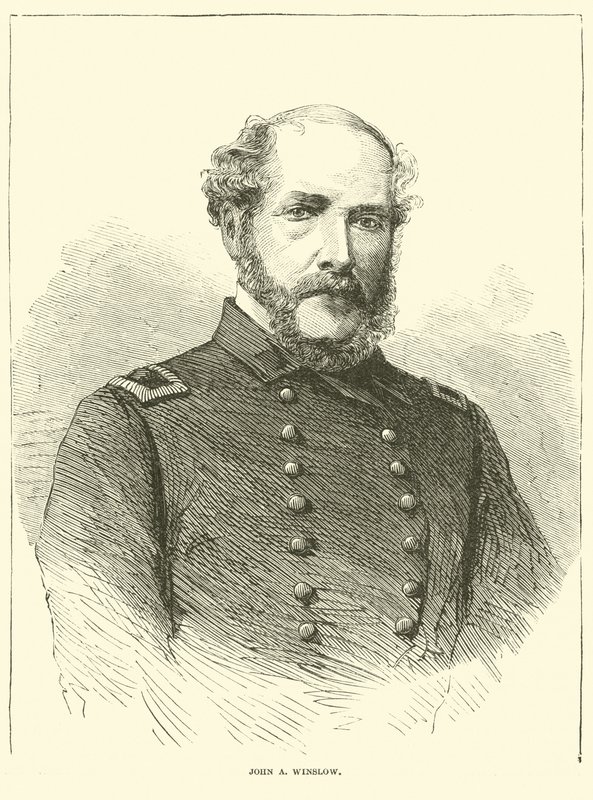 John A Winslow, leden 1863 od American School