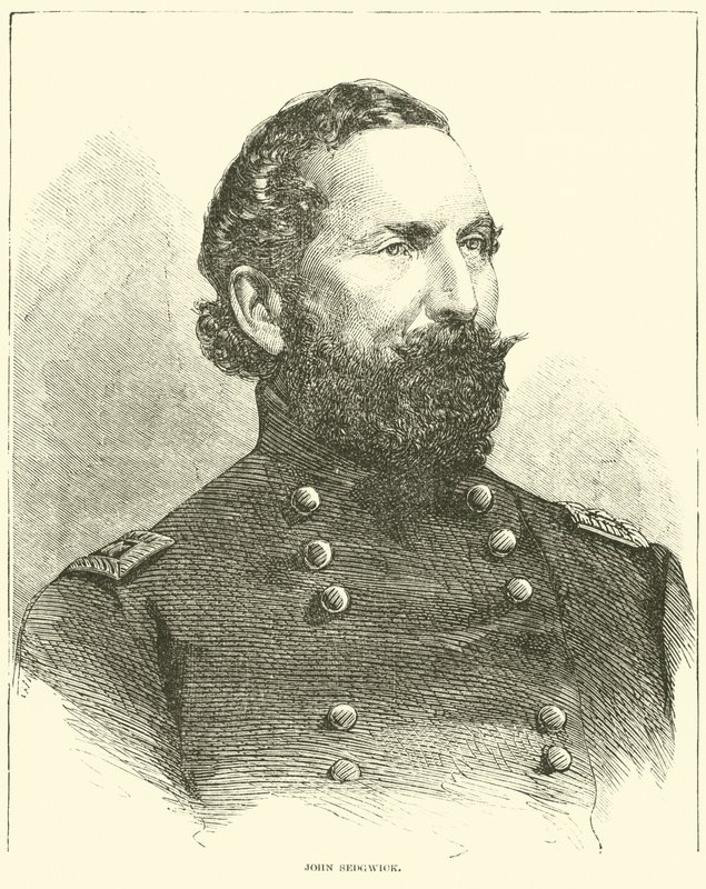 John Sedgwick, květen 1864 od American School