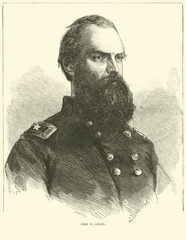 John W Geary, říjen 1863 od American School