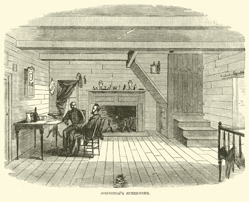 Johnstonova kapitulace, duben 1865 od American School