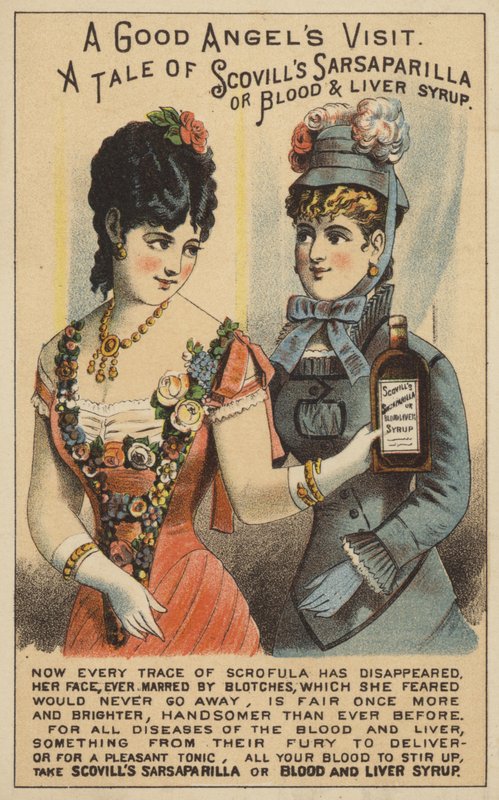 Dámy S Lahví Sarsaparilly od American School