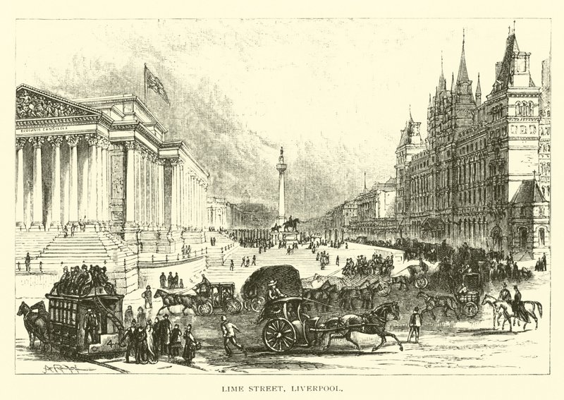 Lime Street, Liverpool od American School