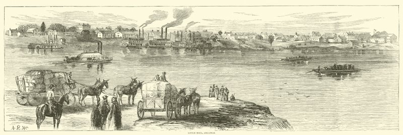 Little Rock, Arkansas, srpen 1863 od American School