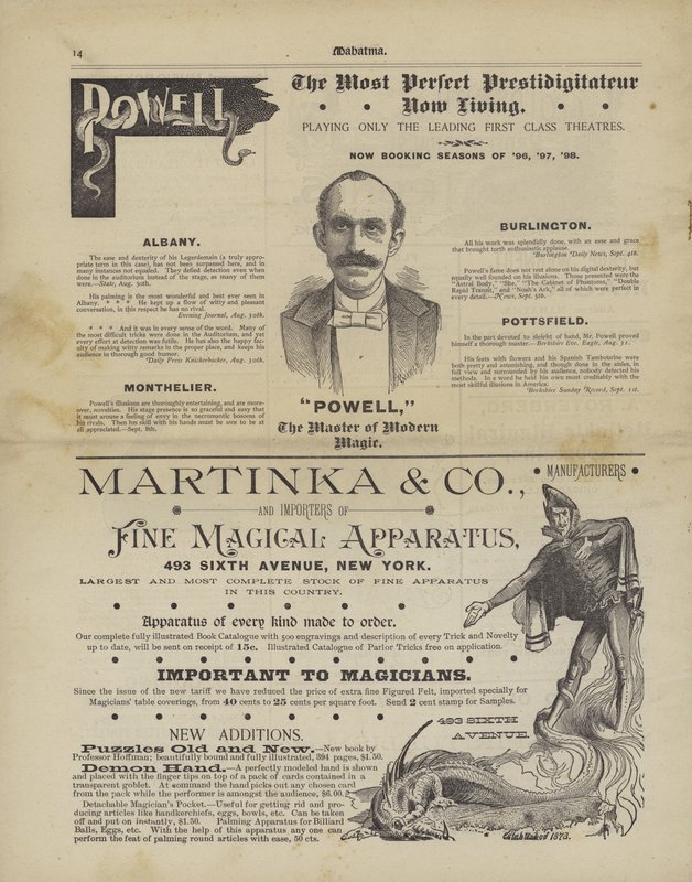 Magické reklamy (litho) od American School