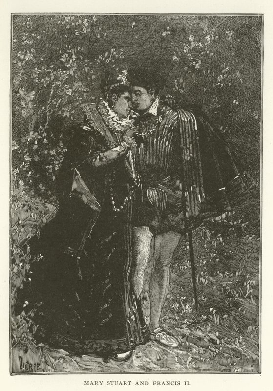Marie Stuartovna a František II od American School