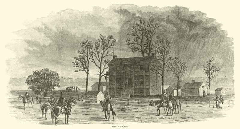 McLeans House, duben 1865 od American School