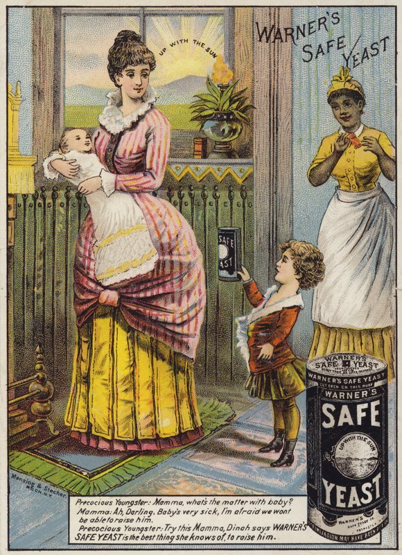 Matka kolébá dítě od American School