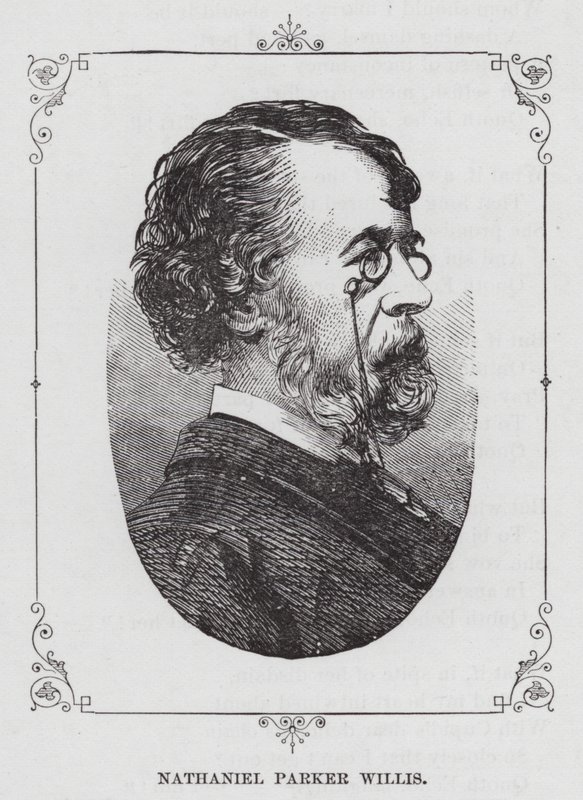 Nathaniel Parker Willis (rytina) od American School