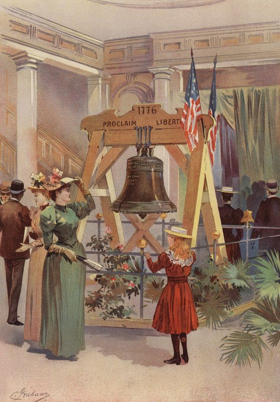 Starý zvon svobody od American School