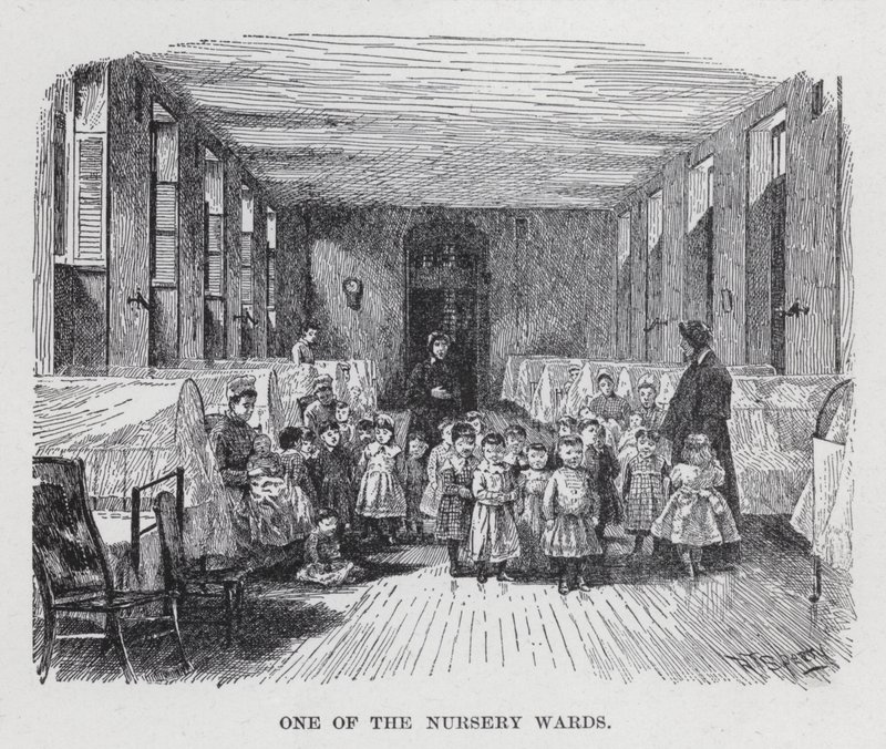 Jedna z mateřských škol (litho) od American School