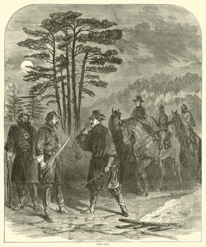 Hlídka, leden-duben 1863 od American School