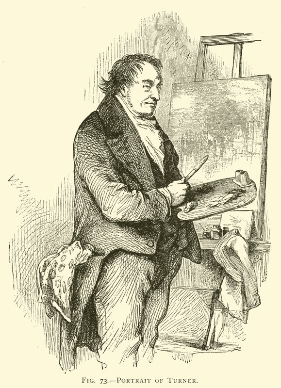 Portrét Turnera (rytina) od American School