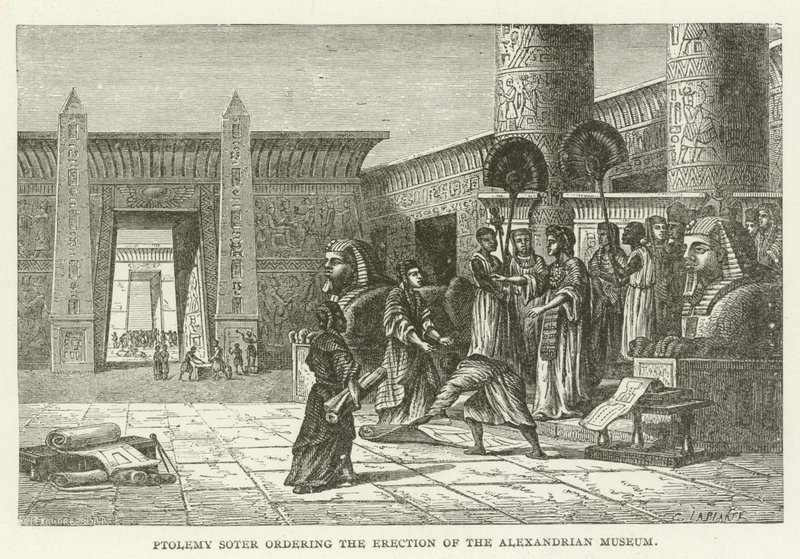 Ptolemaios Soter nařídil vybudování Alexandrijského muzea od American School