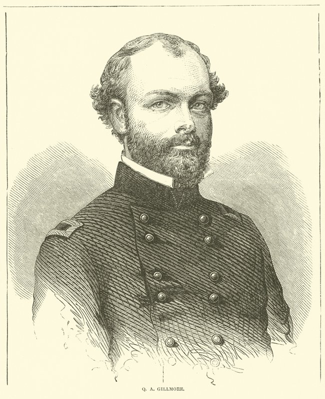 Q A Gillmore, červenec 1863 od American School